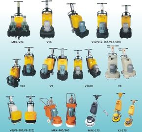 5.5HP 220V Stone Floor Grinder / Pelapis Lantai Manual Dengan Vacuum Outlet Magnetic Plate