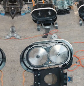 Merrock 4KW Terrazzo Floor Grinder Fase Tunggal 240V