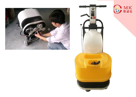 4KW 5.5HP 1500rpm Mesin Poles Beton Kering Kuning Satu Fase